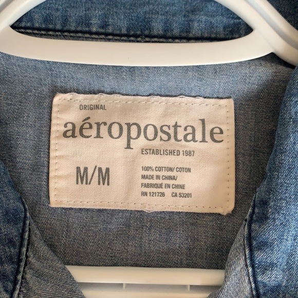 AERO Jean button Down Tank - Picture 3 of 3